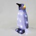 Χριστουγεννιάτικος Φωτιζόμενος Ακρυλικός Πιγκουίνος, με LED (34cm)